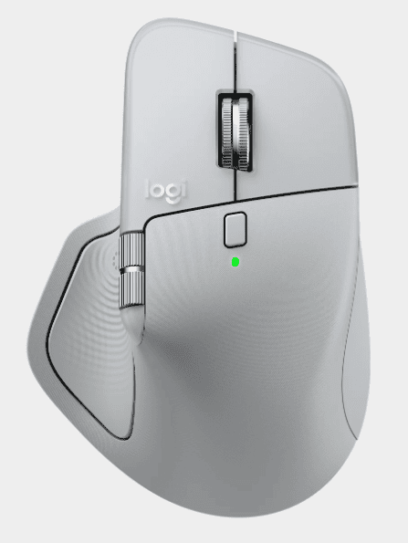 LOGITECH Egér - MX Master 4 Vezeték Nélküli, Halványszürke