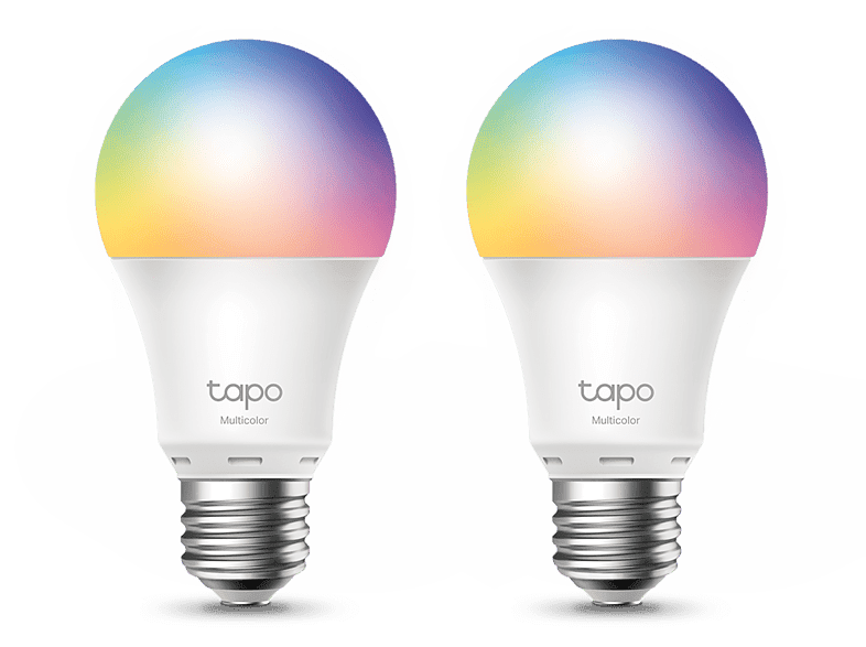 TP-LINK LED Izzó Wi-Fi-s E27, váltakozó színekkel, TAPO L530E(2-PACK)