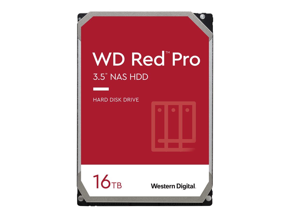 WESTERN DIGITAL 3.5" HDD SATA-III 16TB 7200rpm 512MB Cache, CAVIAR Red Pro