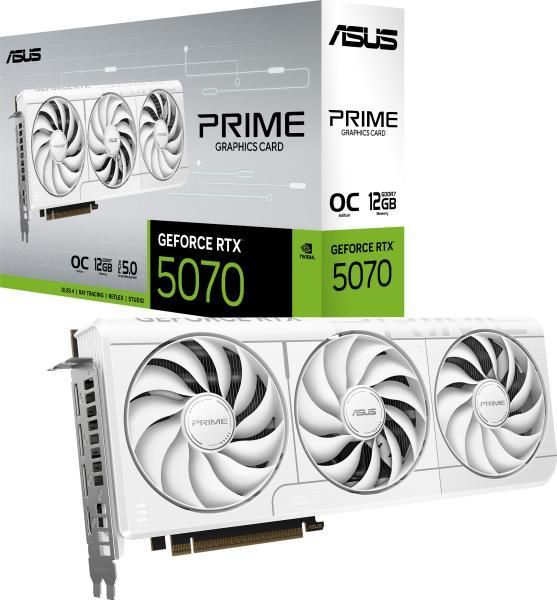 ASUS Videokártya PCI-Ex16x nVIDIA RTX 5070 12GB DDR7 OC