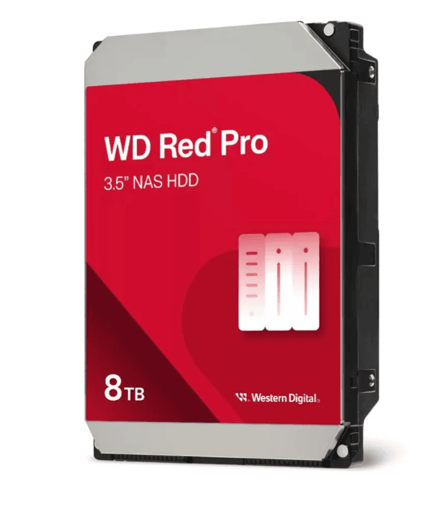 WESTERN DIGITAL 3.5" HDD SATA-III 8TB 7200rpm 256MB Cache, RED Pro