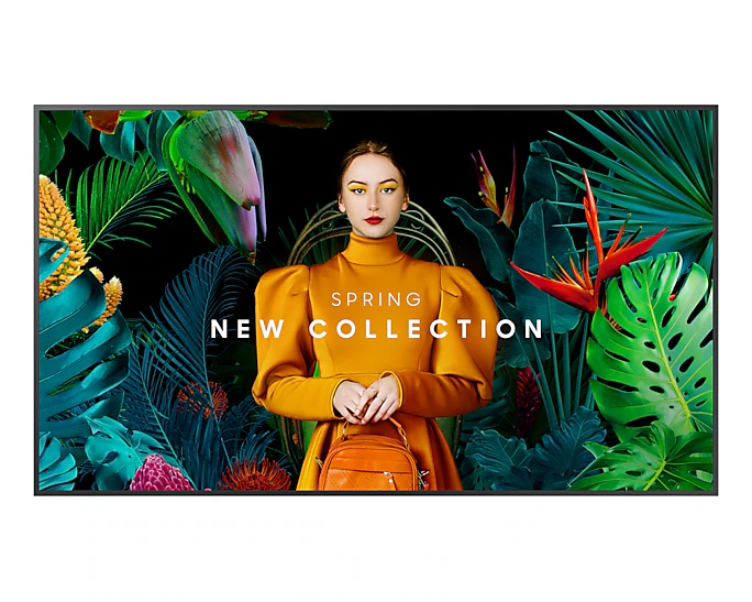 SAMSUNG 55" QBC Crystal UHD 4K Signage kijelző