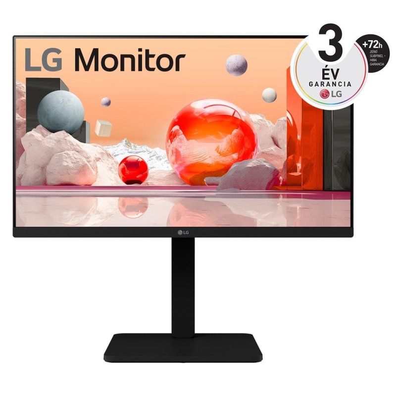 LG IPS monitor 27" 27BA550, 1920x1080, 16:9, 250cd/m2, 5ms, VGA//HDMI/DisplayPort/3xUSB, áll. mag.,Pivot, hangszóró