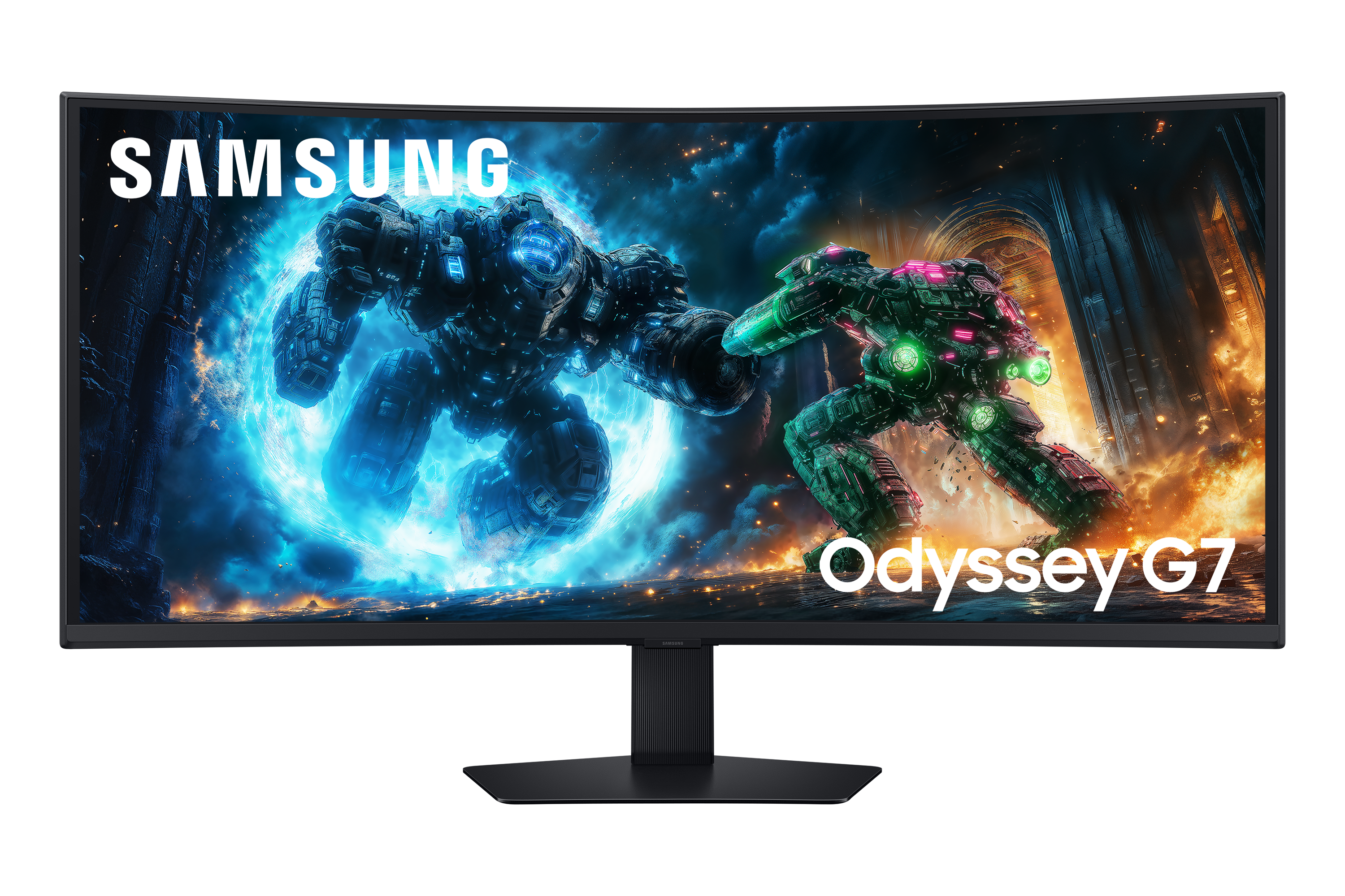 SAMSUNG Odyssey G7 G75F Ívelt Gaming VA monitor 40", 5120x2160, 21:9, 350cd/m2, 1ms,  DisplayPort/2xHDMI/2xUSB-A/USB-B
