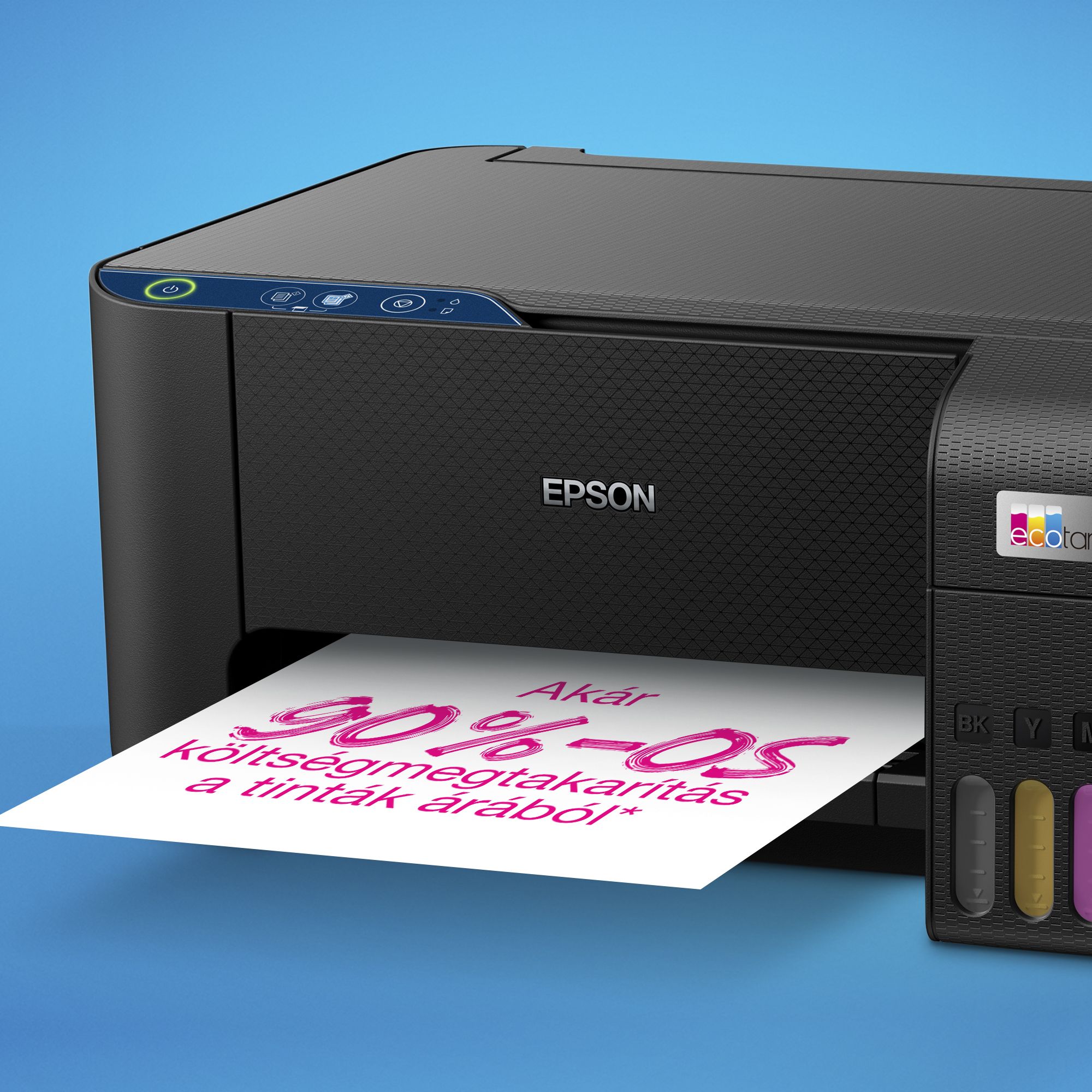 EPSON Tintasugaras nyomtató - EcoTank L3231 (A4, MFP, színes, 5760x1440 DPI, 33 lap/perc, USB)