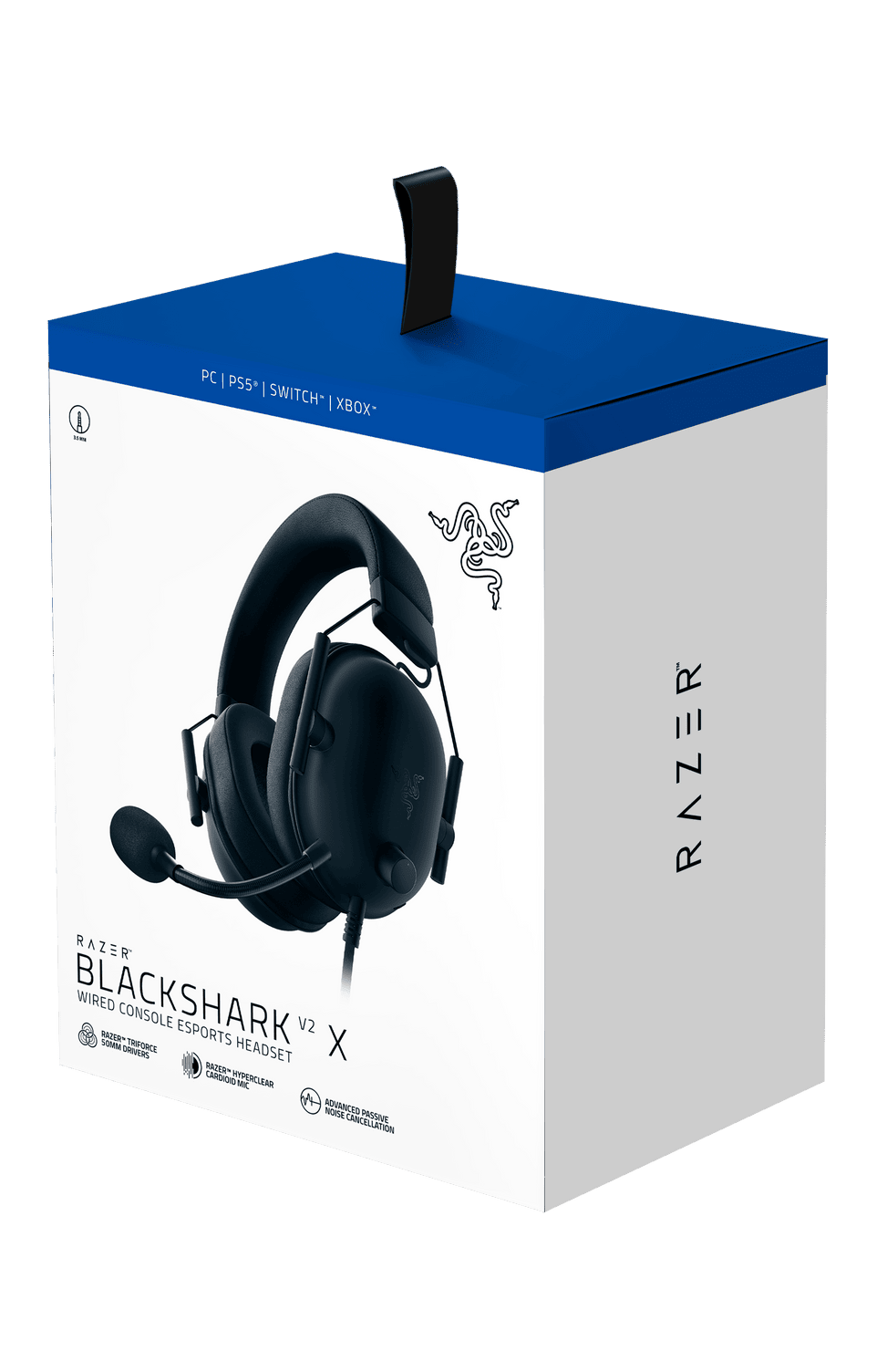 Razer fejhallgató BlackShark V2 X PS / RZ04-03241000-R3G1 fekete