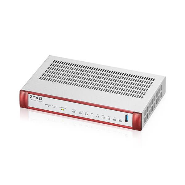 ZYXEL Tűzfal 8x1-GbE port + 1xUSB 3.0 + 1xkonzol port, USGFLEX100H-EU0101F