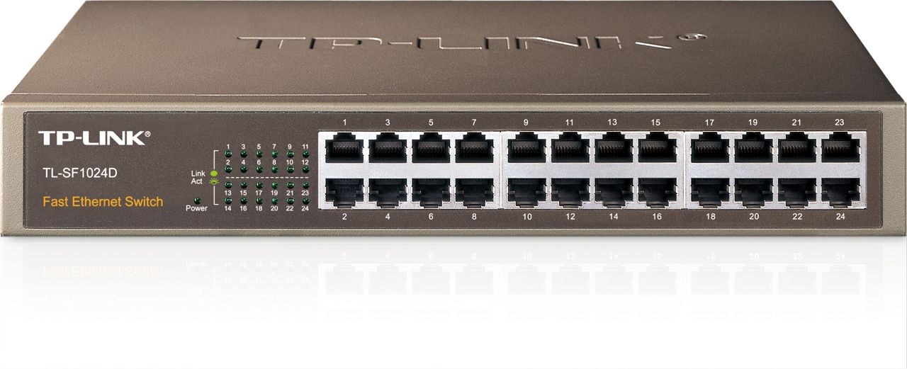 TP-LINK Switch 24x100Mbps, TL-SF1024