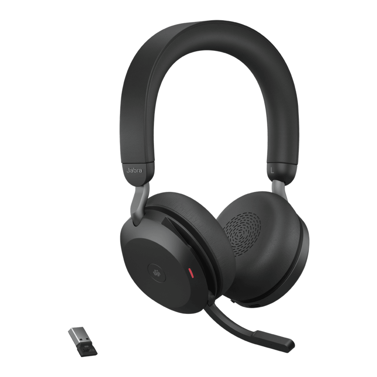 JABRA Fejhallgató - Evolve2 75 MS Stereo USB-C + Bluetooth Vezeték Nélküli, Mikrofon