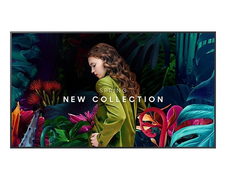 SAMSUNG 75" QBC Crystal UHD 4K Signage kijelző