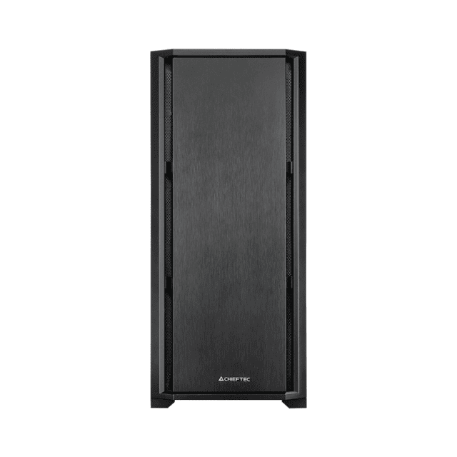 CHIEFTEC Ház Pro Midi, ATX, Tápegység nélkül, Fekete, Üvegfalú