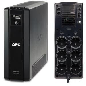 APC Back-UPS BR1200G-GR, (3+3 Schuko) 1200VA (720 W) 230, LCD, LINE-INTERACTIVE szünetmentes tápegység, torony