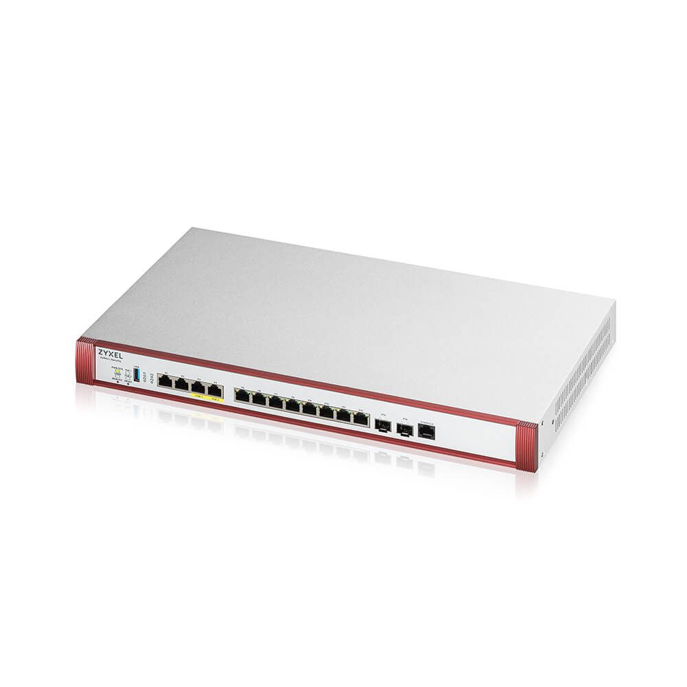 ZYXEL Tűzfal 2x10-GbE port(2xPOE+) + 2x2.5-GbE + 8x1-GbE + 2x10-GbE SFP+ 1xUSB 3.0 +1konzol port + 1 év Security Bundle
