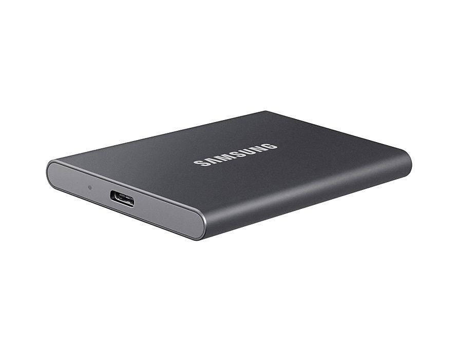 SAMSUNG Hordozható SSD T7 USB 3.2 2TB (Szürke)
