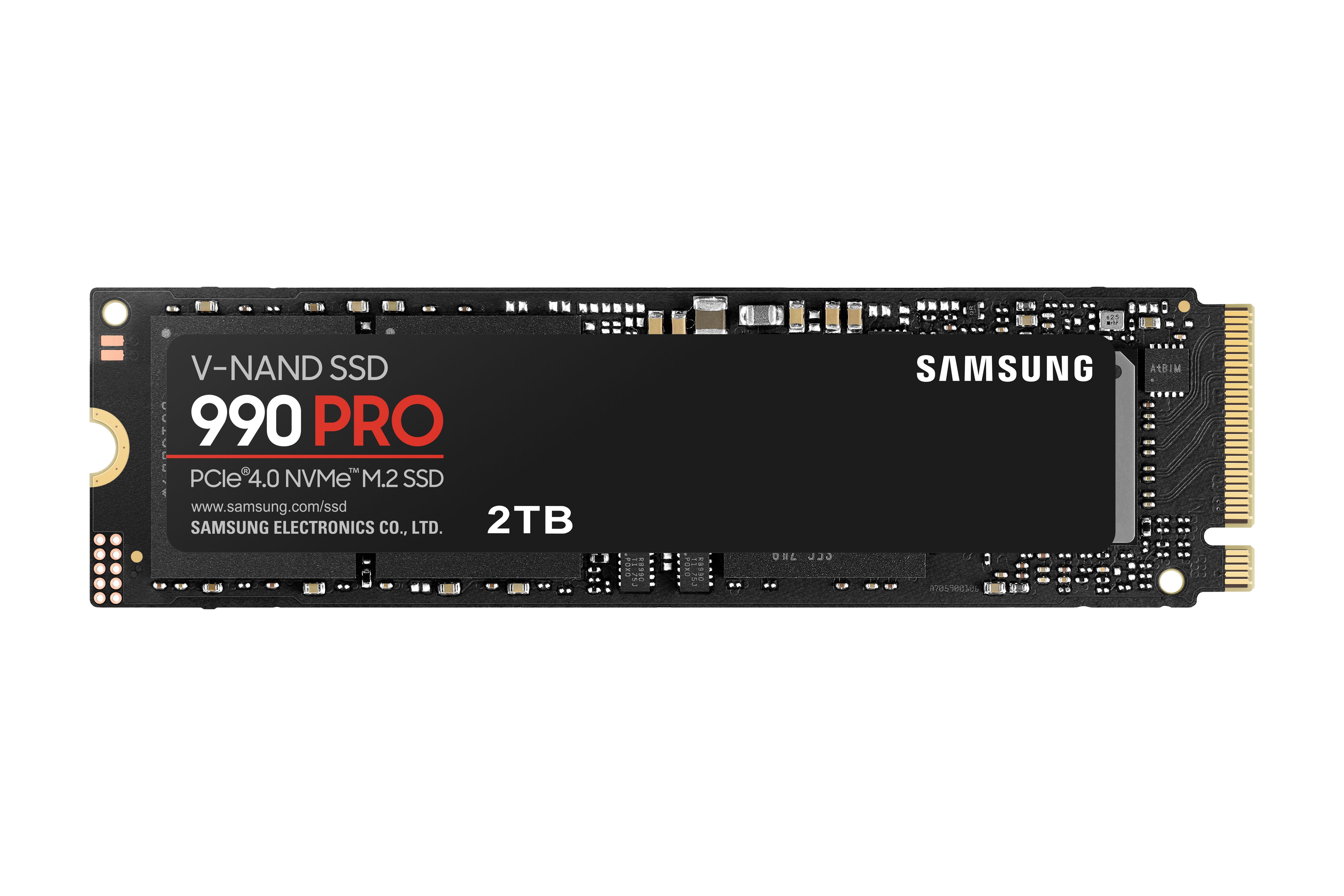 SAMSUNG 990 PRO PCIe 4.0 NVMe M.2 SSD, 2TB