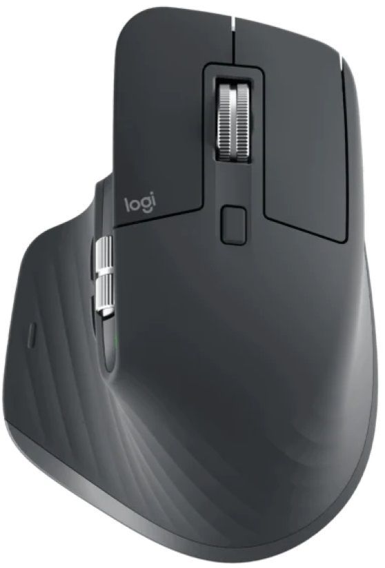 LOGITECH Egér - MX Master 3S Vezeték Nélküli, Grafitszürke