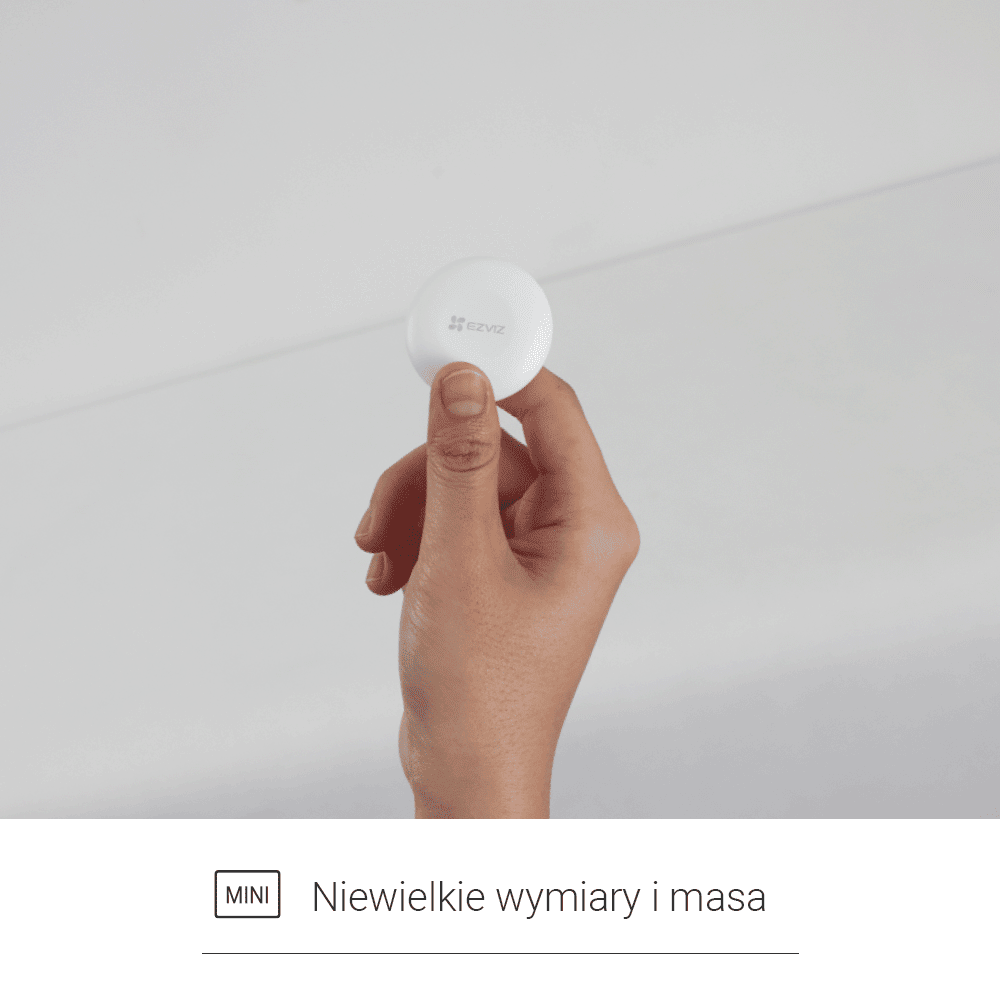 EZVIZ T3C okos gomb, programozható, Zigbee kapcsolat, hosszú élettartamú elem, könnyű párosítás