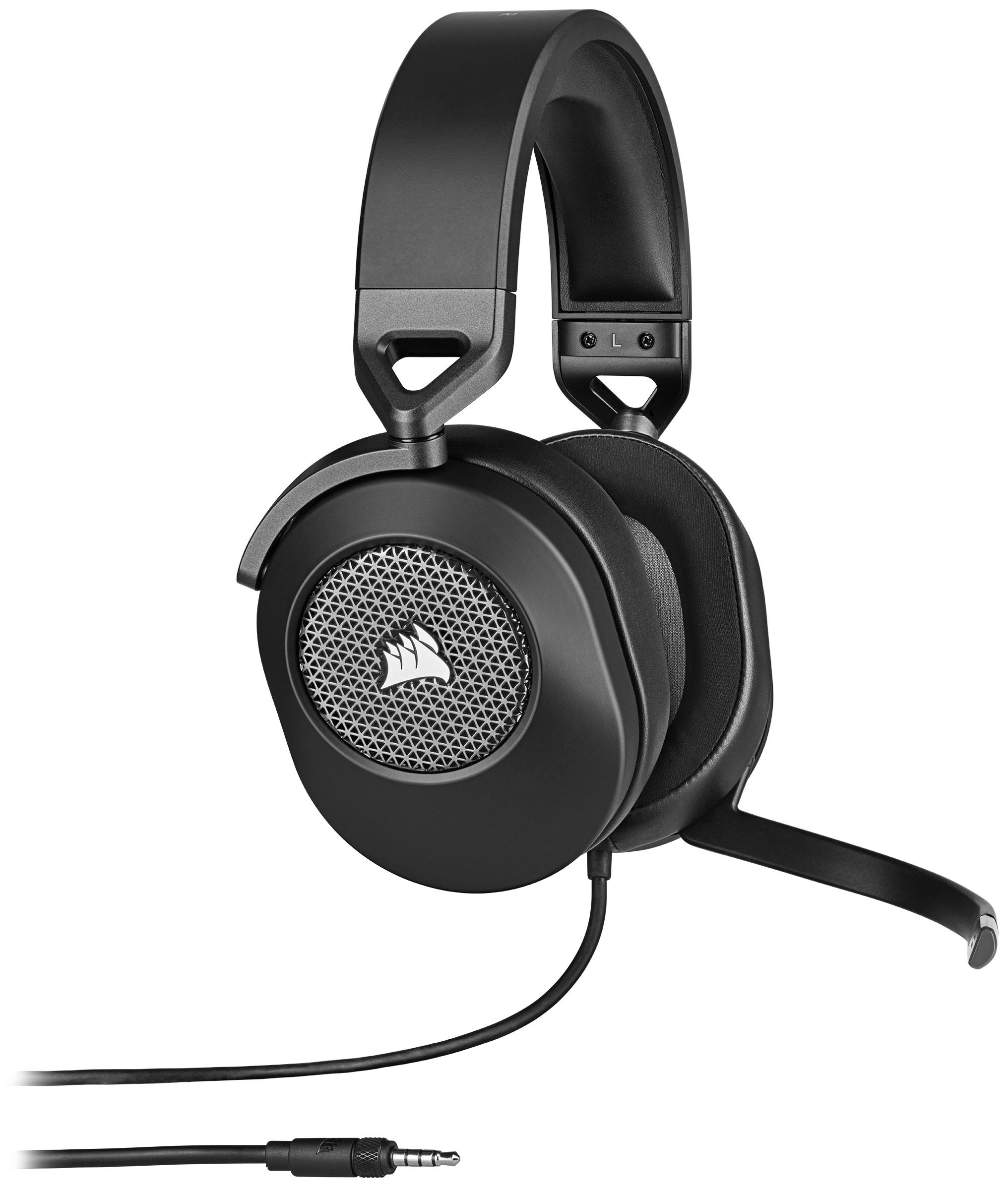 CORSAIR Vezetékes Headset, HS65 SURROUND Gaming, Dolby audio, carbon
