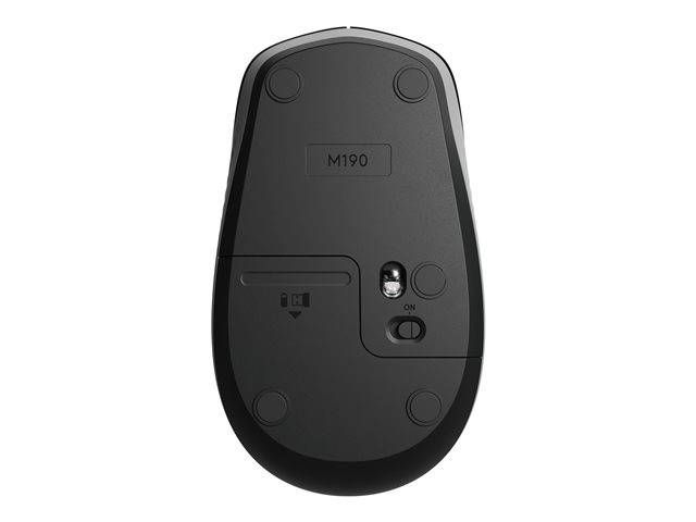 LOGITECH Egér - M190 Vezeték Nélküli Optikai, Szürke