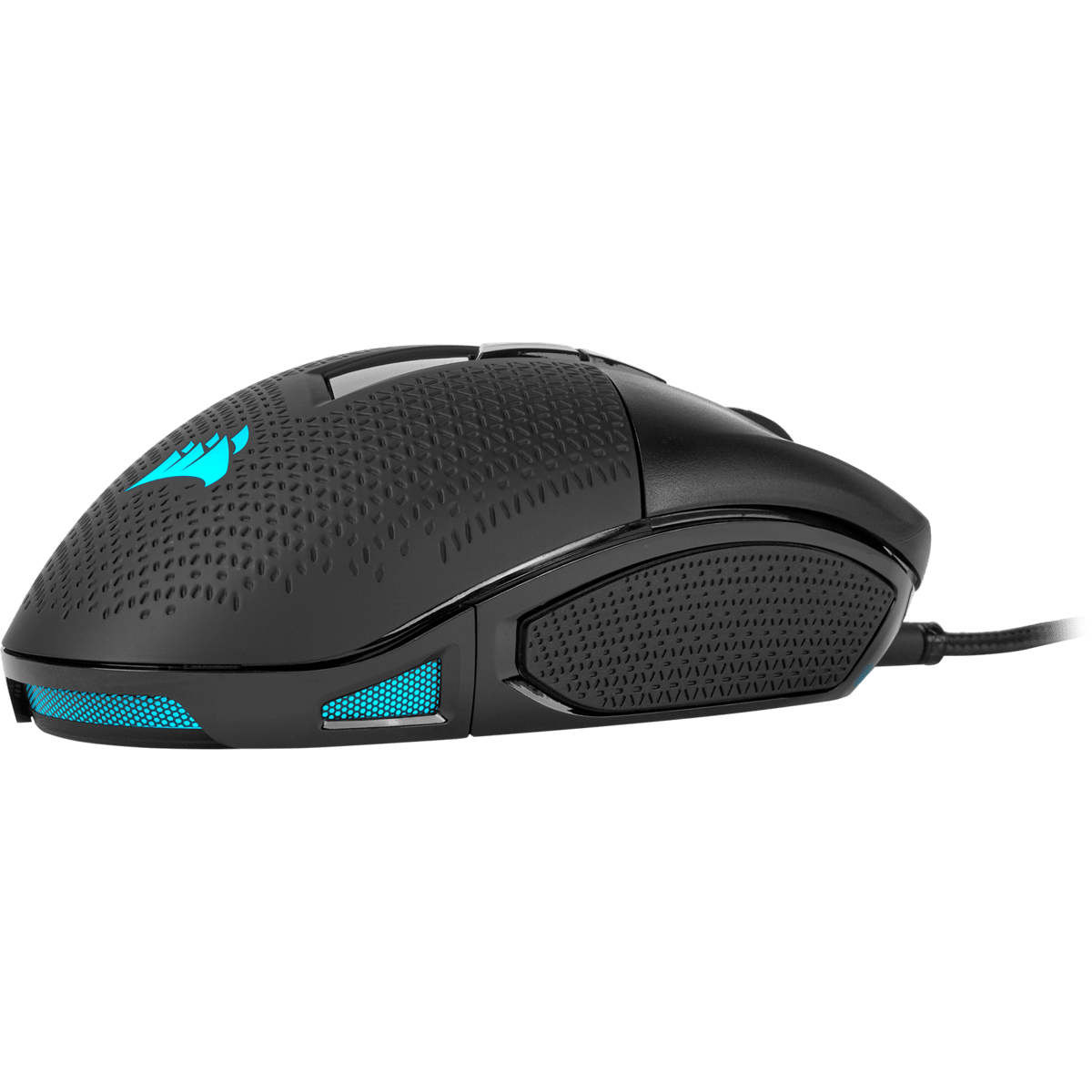 CORSAIR Vezetékes Egér Gaming, NIGHTSWORD RGB Tunable, 8 programozható gomb, RGB Világítás, 18000dpi, fekete