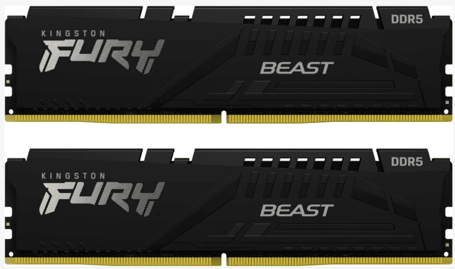 KINGSTON FURY Memória DDR5 32GB 5600MT/s CL36 DIMM (Kit of 2) Beast Black EXPO