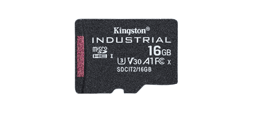 KINGSTON Memóriakártya MicroSDHC 16GB Industrial C10 A1 pSLC Adapter nélkül