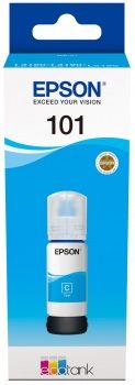 EPSON Tintapatron 101 EcoTank Cyan ink bottle
