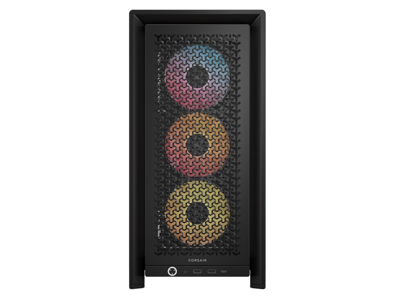 CORSAIR Ház ATX iCUE LINK 6500X RGB, Tápegység nélkül, Edzett Üveg, fekete