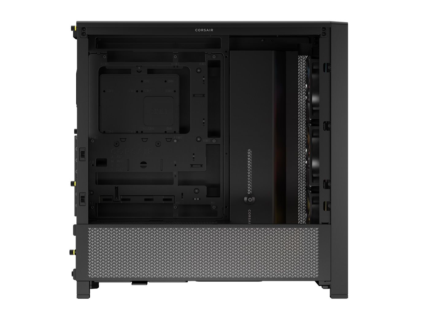 CORSAIR Ház ATX iCUE LINK 6500X RGB, Tápegység nélkül, Edzett Üveg, fekete