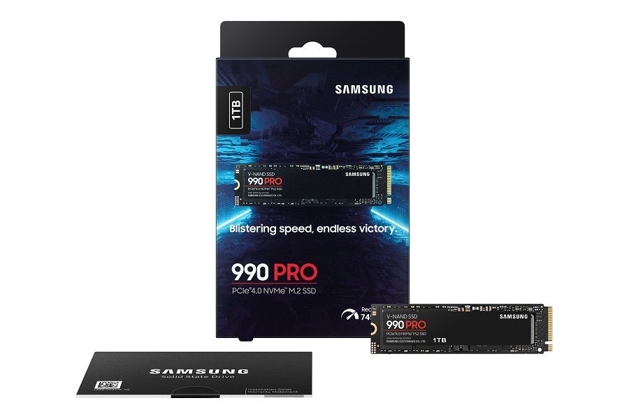 SAMSUNG 990 PRO PCIe 4.0 NVMe M.2 SSD, 1TB