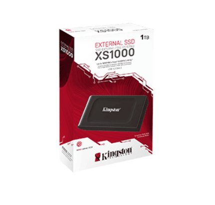 KINGSTON SSD Hordozható USB 3.2 Gen 2 1000GB XS1000