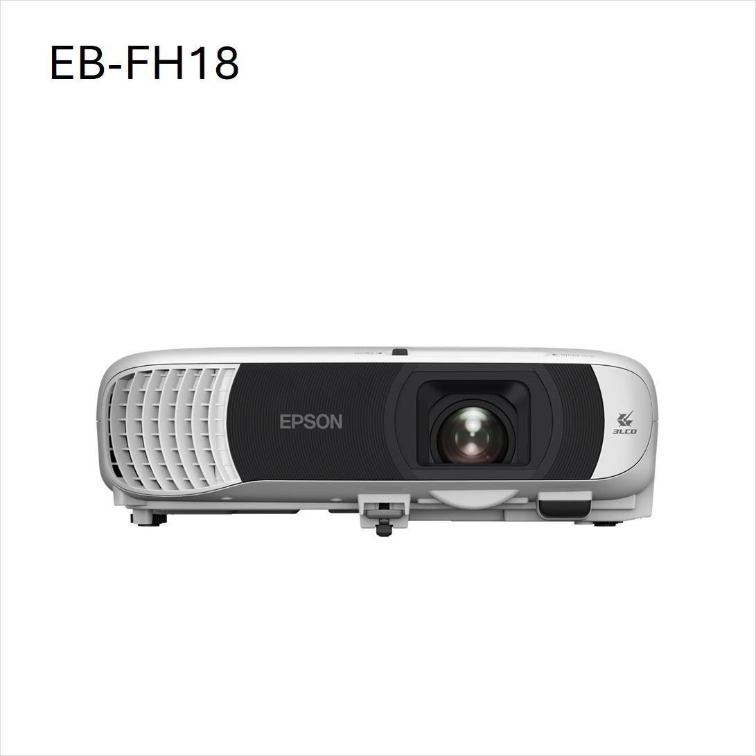 EPSON Projektor - EB-FH18 (3LCD, 1920x1080 (Full HD), 16:9,  4100 AL, 16 000:1, 2xHDMI/USB/WiFi/Apple AirPlay 2)