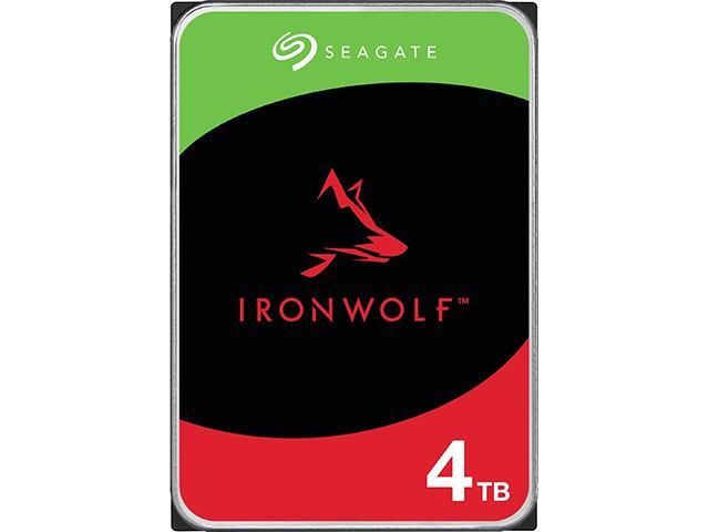 SEAGATE 3.5" HDD SATA-III 4TB 5400rpm 256MB Cache IronWolf