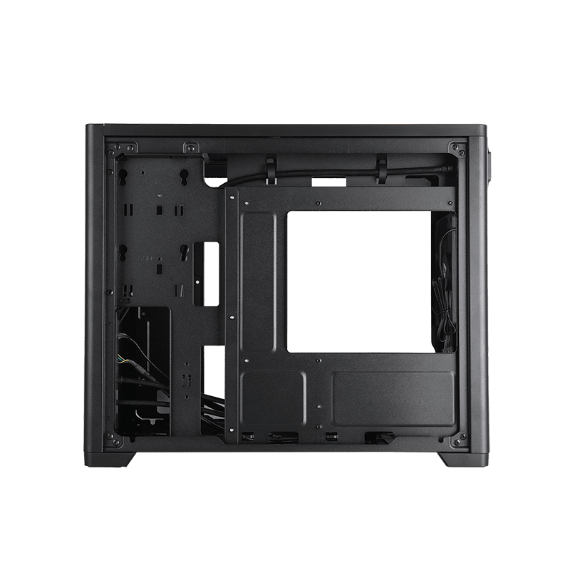 CHIEFTEC Ház Uni, mATX, 1x120mm ventilátor, Tápegység nélkül, Fekete