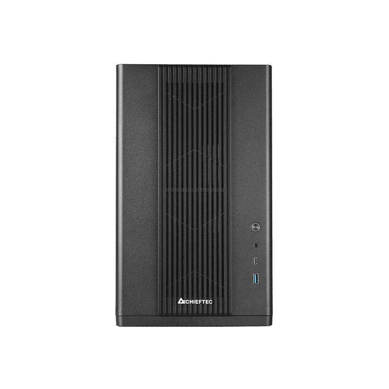 CHIEFTEC Ház Uni, mATX, 1x120mm ventilátor, Tápegység nélkül, Fekete