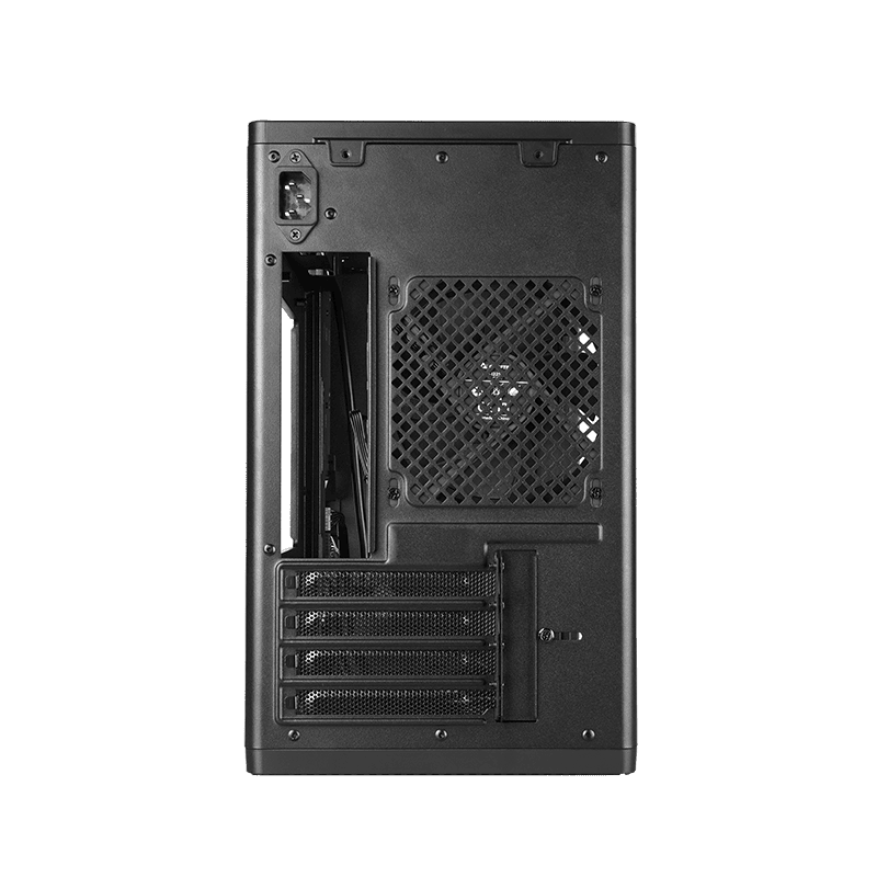 CHIEFTEC Ház Uni, mATX, 1x120mm ventilátor, Tápegység nélkül, Fekete