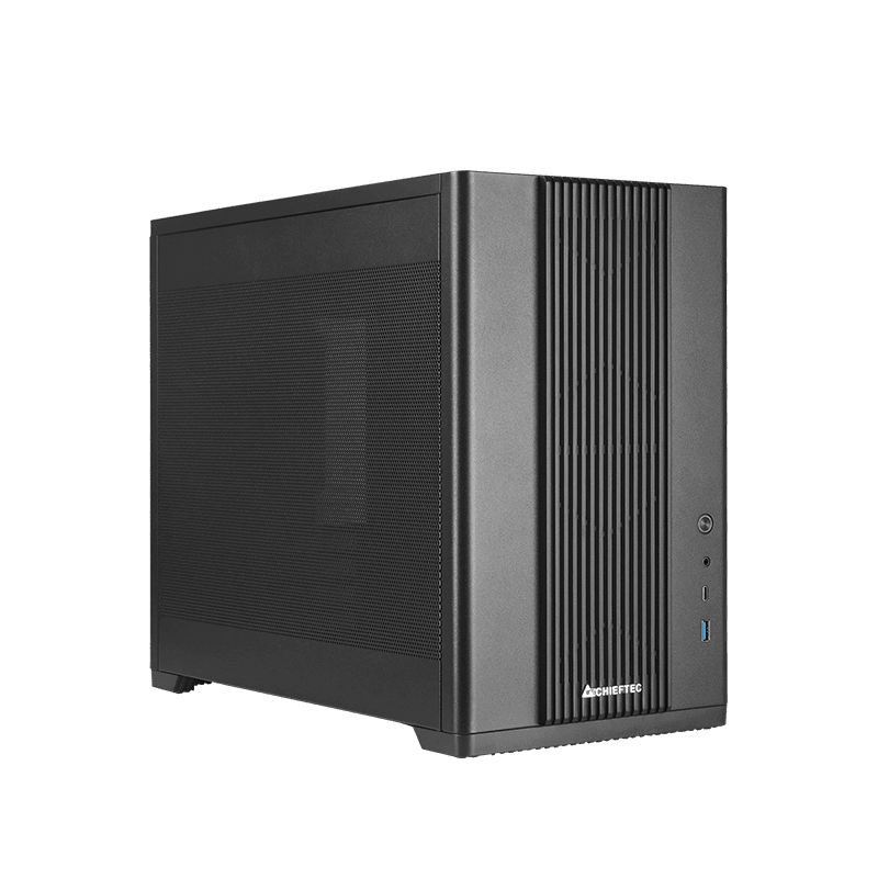 CHIEFTEC Ház Uni, mATX, 1x120mm ventilátor, Tápegység nélkül, Fekete