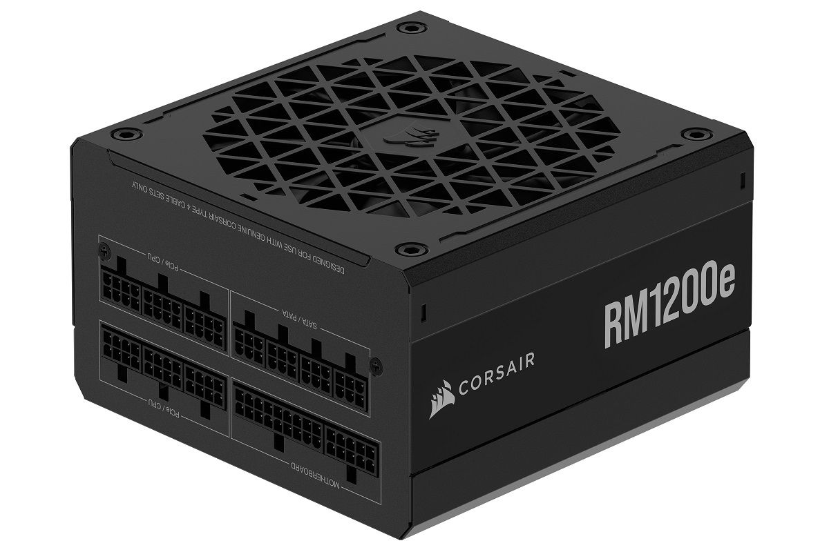 CORSAIR Tápegység Moduláris, RM1200e, 1200W, 14cm, ATX3.1, 80+ Gold