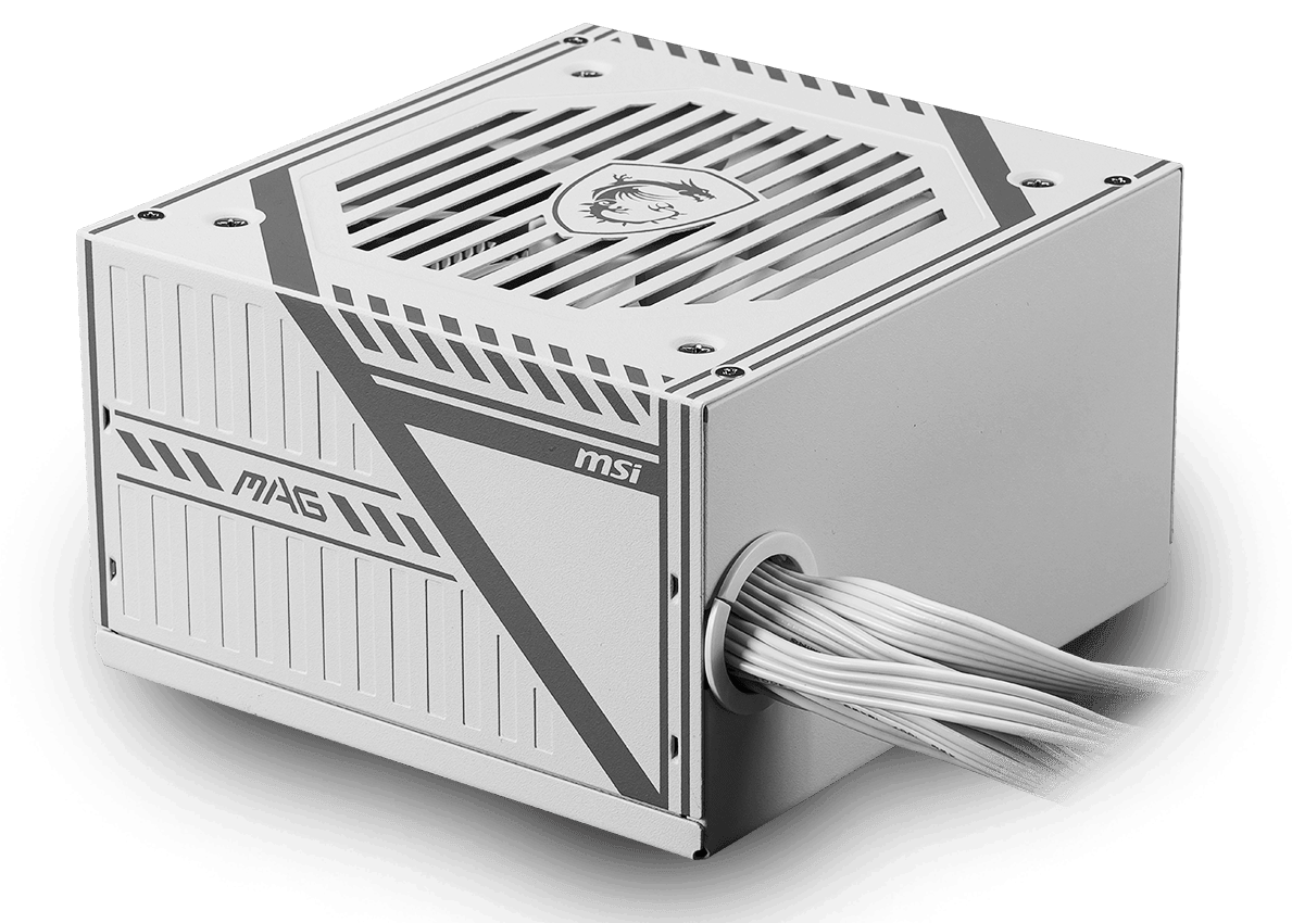 MSI Tápegység 650W 80+ Bronze, Fehér, SI