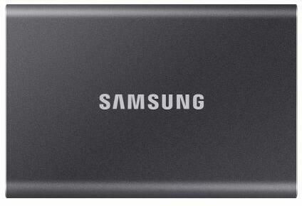 SAMSUNG Hordozható SSD T7 USB 3.2 4TB (Szürke)
