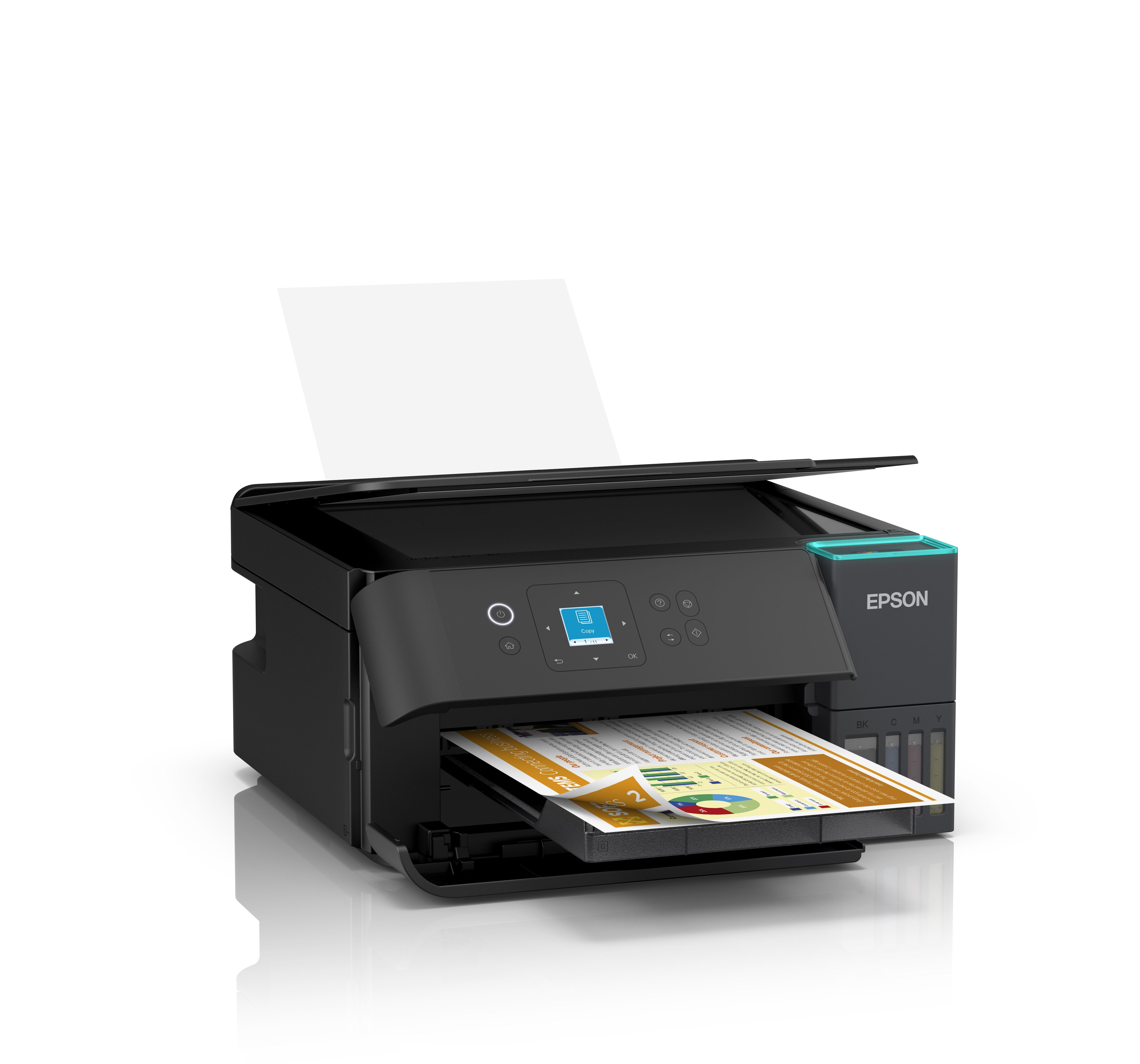 EPSON Tintasugaras nyomtató - EcoTank L4360 (A4, MFP, színes, 5760x1440 DPI, 33 lap/perc, duplex, USB/Wifi/Wifi Direct)