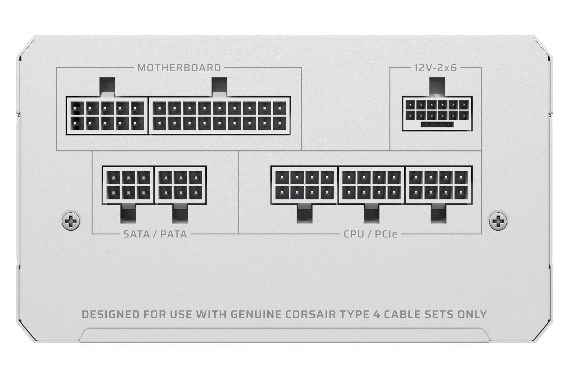 CORSAIR Tápegység Moduláris, RM750e, 750W, 12cm, ATX 3.1, PCIe 5.1, BOX, Cybenetics Gold, fehér