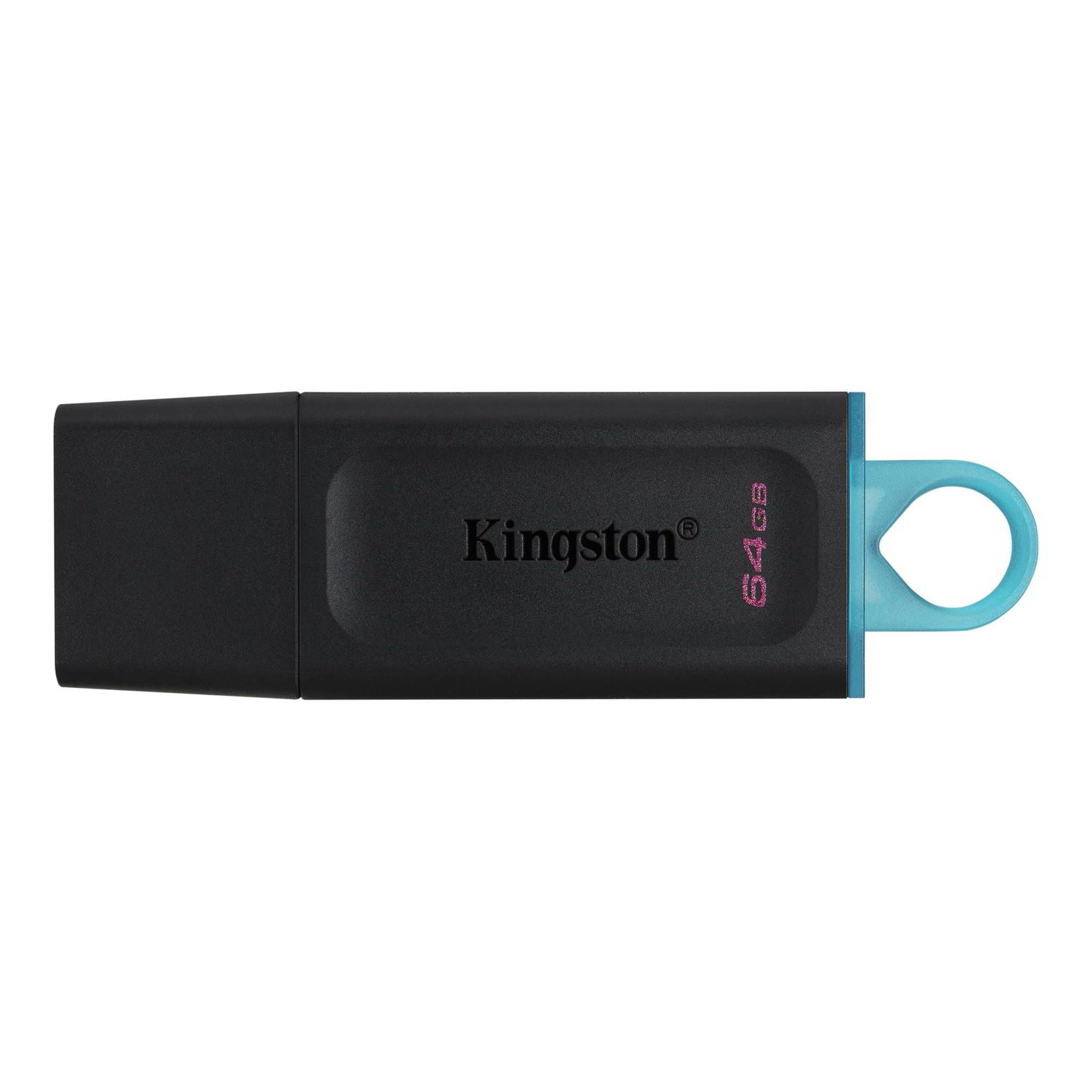 KINGSTON Pendrive 64GB DT Exodia USB 3.2 Gen 1 (fekete-kékeszöld)
