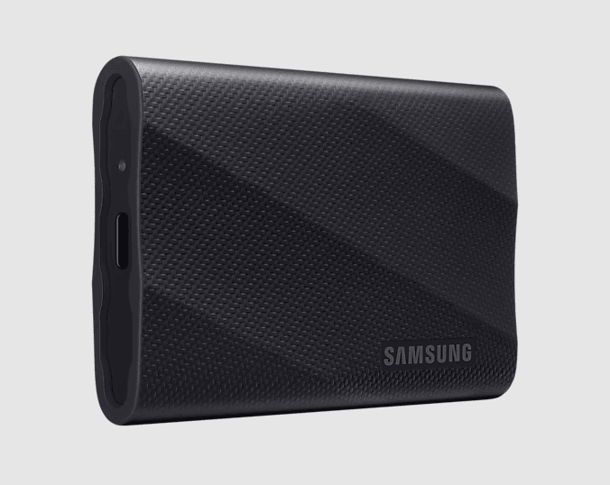 SAMSUNG Portable SSD T9 USB 3.2 Gen 2x2 2TB, Black