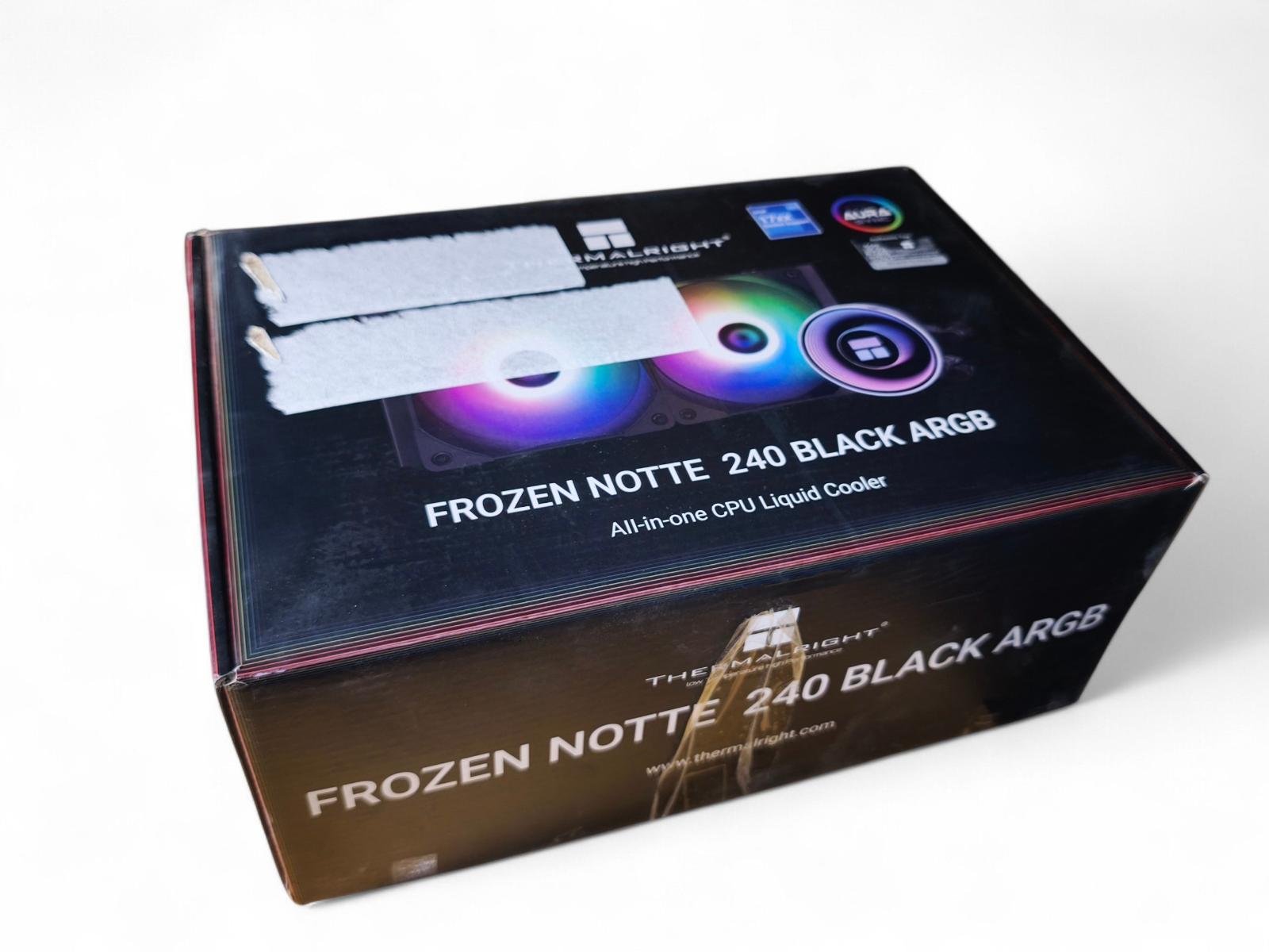Thermalright Frozen Notte 240 Black ARGB AIO vízhűtő – tesztelt